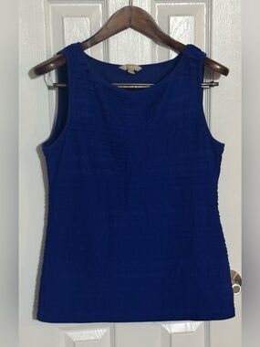 Banana Republic Royal Blue Sleeveless Tank